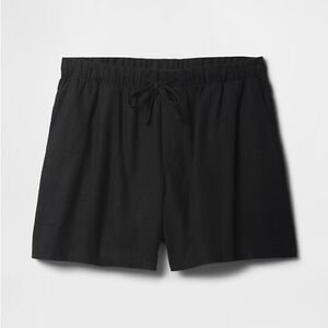 GAP Women's Black Linen Shorts